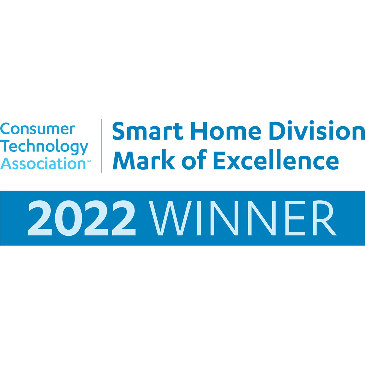CTA 2022 Smart Home Division Mark of Excellence Awards