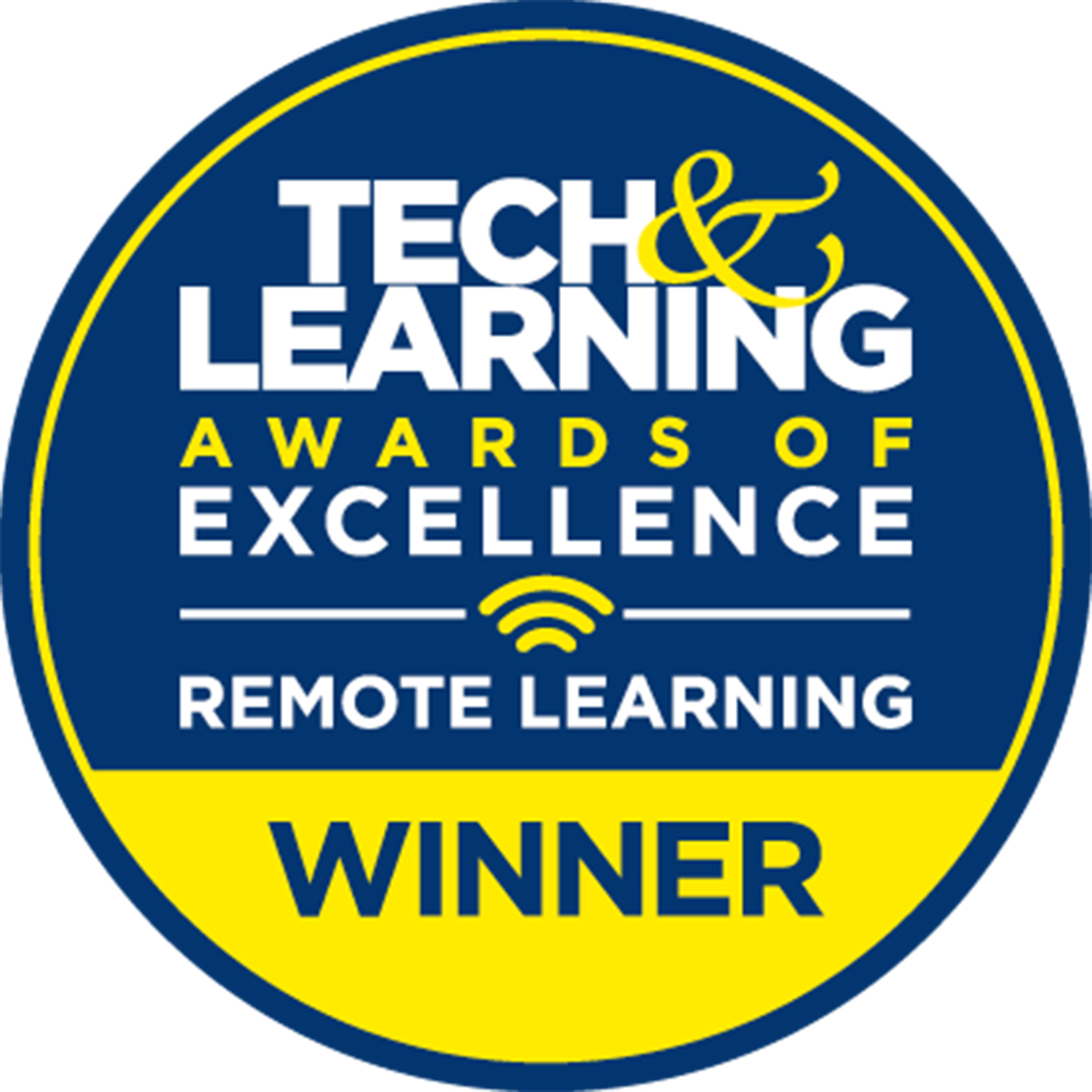 Prix Tech & Learning des « Meilleurs outils d'apprentissage mixte à distance »